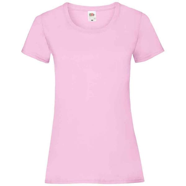 Fruit of the Loom Dam/Herr - Valueweight t-shirt med dampassform i värmegrått