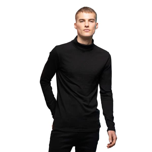Skinni Fit Mens Feel Good Stretch Roll Neck Top