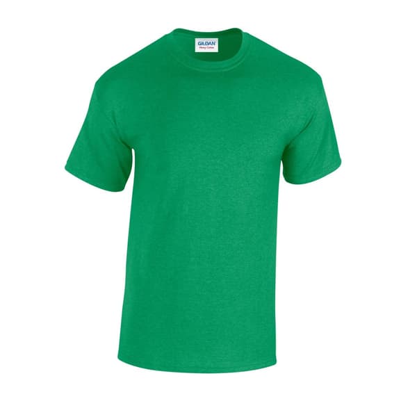 Gildan Unisex vuxen t-shirt i enfärgad bomull Antique Irish Green XXL