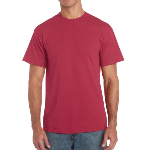 Gildan Unisex vuxen t-shirt i enfärgad bomull