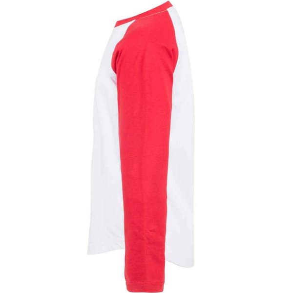SF Minni Childrens/Kids Long-Sleeved Baseball T-Shirt