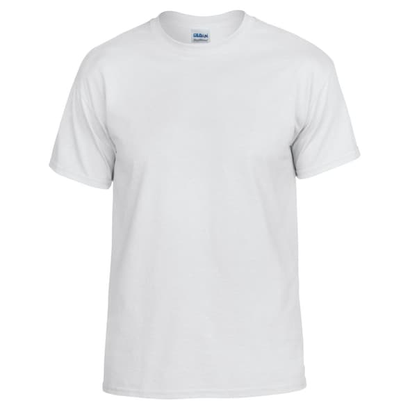 Gildan Unisex DryBlend T-shirt för vuxna White XL