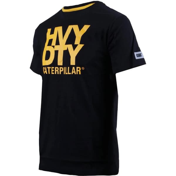 Caterpillar Mens Trademark Logo Heavy Duty T-Shirt