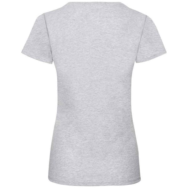 Fruit of the Loom Womens/Ladies Valueweight Heather Lady Fit T-Shirt