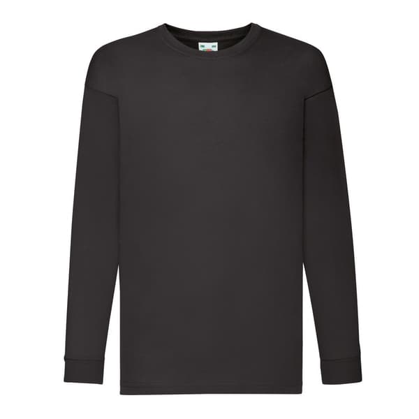 Fruit of the Loom Childrens/Kids Value Long-Sleeved T-Shirt
