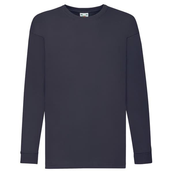 Fruit of the Loom Childrens/Kids Value Long-Sleeved T-Shirt
