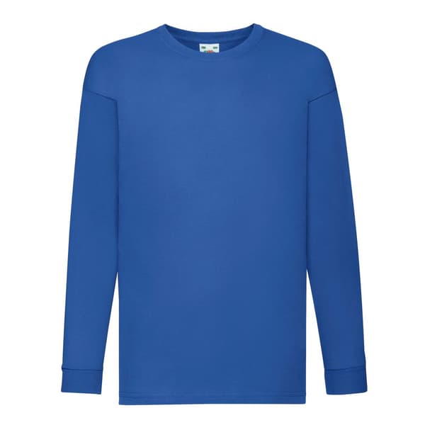 Fruit of the Loom Childrens/Kids Value Long-Sleeved T-Shirt