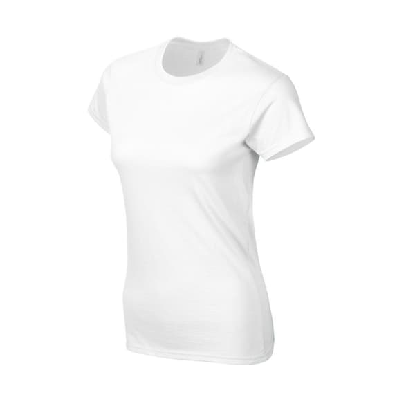 Gildan Ringspunnen bomull Soft Touch Passform T-shirt för damer/damer