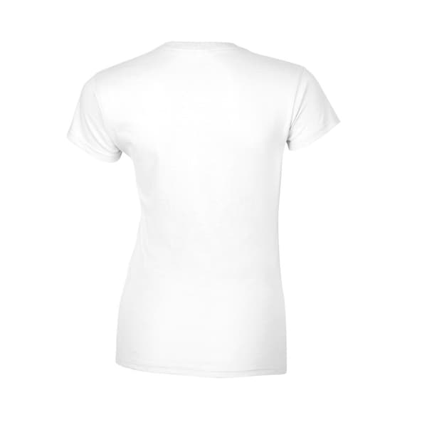 Gildan Ringspunnen bomull Soft Touch Passform T-shirt för damer/damer