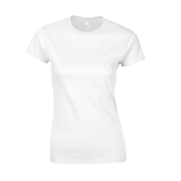 Gildan Ringspunnen bomull Soft Touch Passform T-shirt för damer/damer