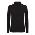 Miniatyrbilde 1 av 2: Skinni Fit Womens/Ladies Feel Good Stretch Roll Neck Long-Sleeved T-Shirt