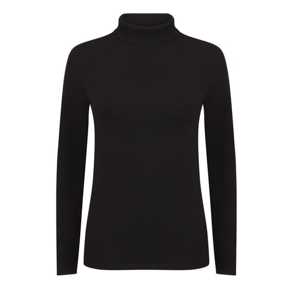 Skinni Fit Womens/Ladies Feel Good Stretch Roll Neck Long-Sleeved T-Shirt