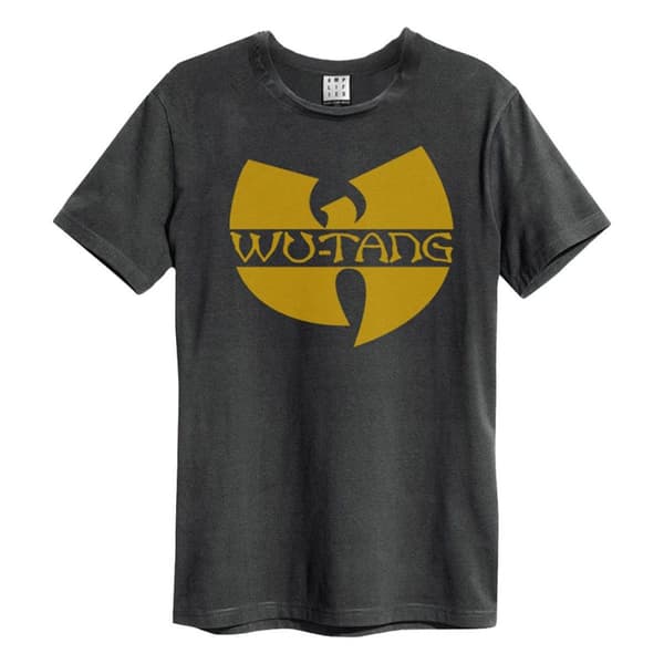 Amplified Unisex T-shirt med Wu-Tang Clan logo til voksne