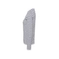 Miniatyrbilde 3 av 4: Premier Womens/Ladies Long John Striped Roll Sleeve T-Shirt