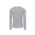 Miniatyrbilde 2 av 4: Premier Womens/Ladies Long John Striped Roll Sleeve T-Shirt