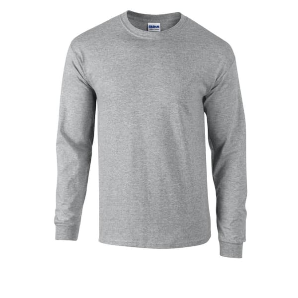 Gildan Unisex Adult Ultra Cotton Long-Sleeved T-Shirt