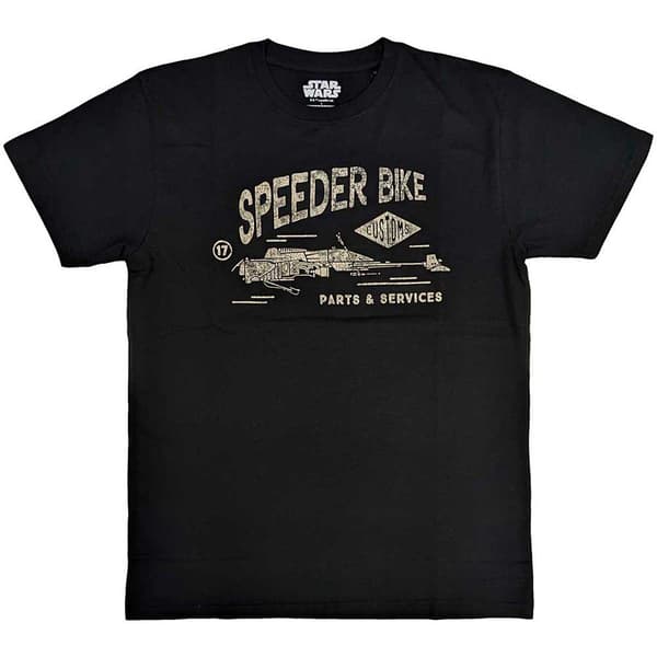 Star Wars Unisex vuxen Speeder Bike T-shirt