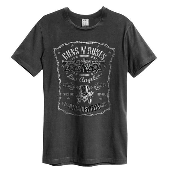 Amplified Unisex Adult Paradise City Guns N Roses T-Shirt