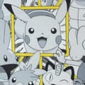 Miniatyrbillede 4 af 4: Pokemon T-shirt med panel til drenge