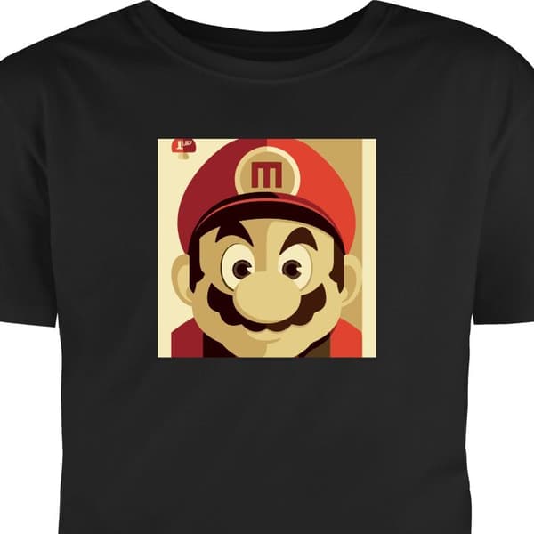 T-shirt för Barn | Klassisk Barn-T-shirt Super Mario
