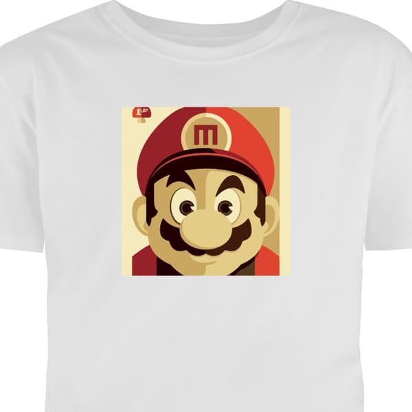T-paita Lapsille | Klassinen Lasten T-paita Super Mario