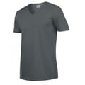 Miniatyrbillede 3 af 3: Gildan Unisex Adult Softstyle V Neck T-Shirt
