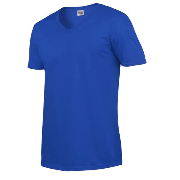 Gildan Unisex Adult Softstyle V Neck T-Shirt