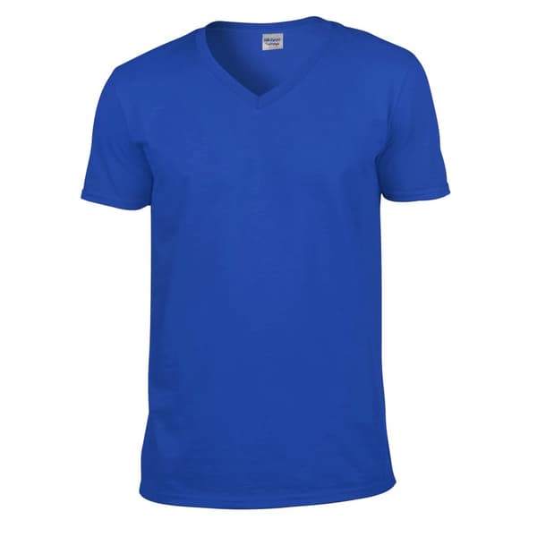 Gildan Unisex Adult Softstyle V Neck T-Shirt