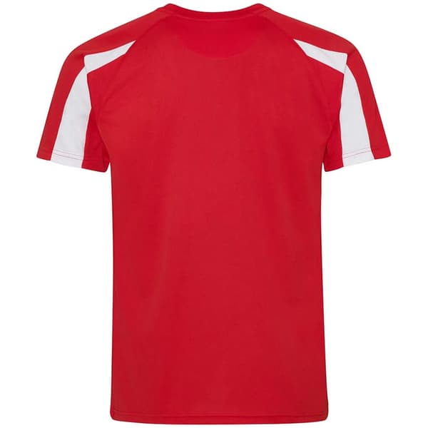 AWDis Cool Kontrastfärgad fukttransporterande t-shirt för herrar