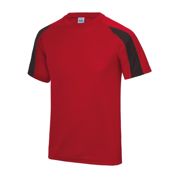 AWDis Cool Mens Contrast Moisture Wicking T-Shirt