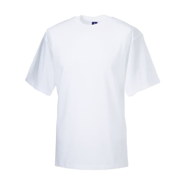 Russell Herre T-shirt i klassisk ringspundet bomuld