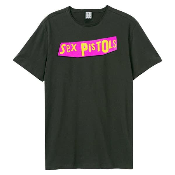 Amplified Unisex Adult Logo Driver Sex Pistols T-Shirt