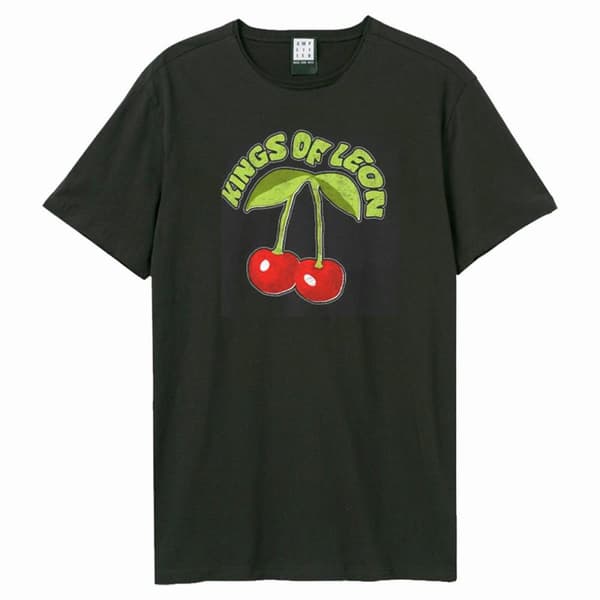 Amplified Unisex Cherry Kings Of Leon T-shirt för vuxna