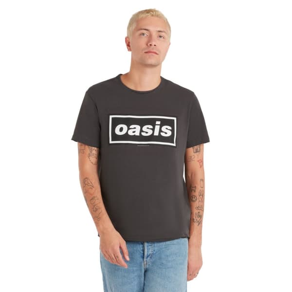 Oasis Unisex T-shirt med logo til voksne