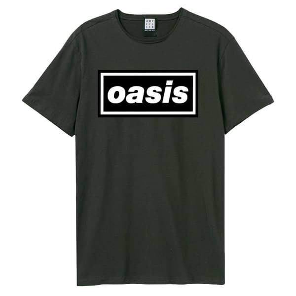 Oasis Unisex T-shirt med logo til voksne