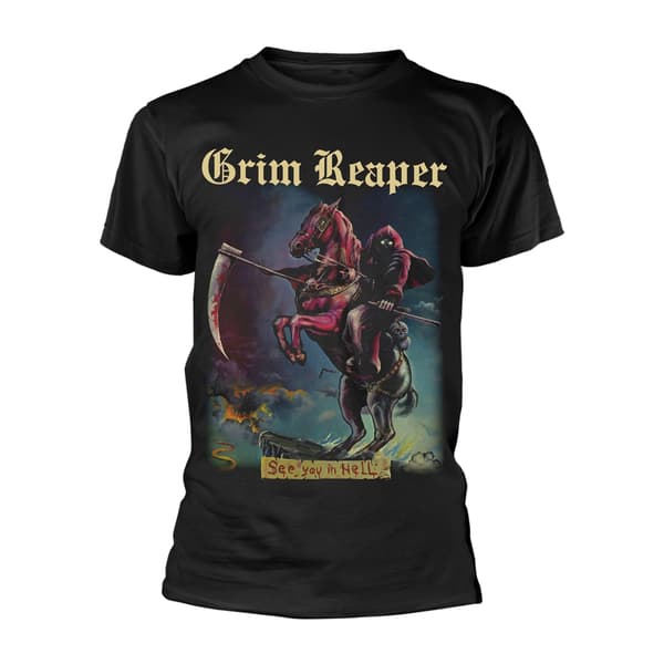 GRIM REAPER - T-SHIRT, SEE YOU IN HELL XXL