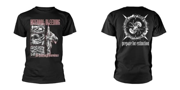 INTERNAL BLEEDING - T-SHIRT, THE EXTINCTION OF BENEVOLENCE S