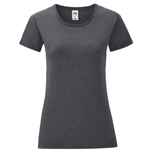 Fruit of the Loom Womens/Ladies Iconic Heather T-Shirt