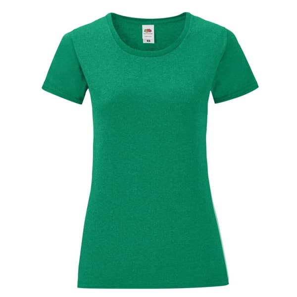 Fruit of the Loom Womens/Ladies Iconic Heather T-Shirt