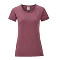 Miniatyrbilde 1 av 3: Fruit of the Loom Womens/Ladies Iconic Heather T-Shirt