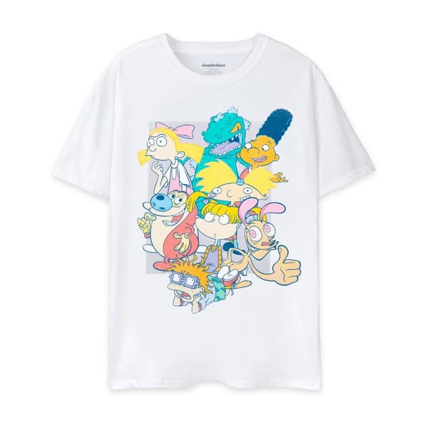 Nickelodeon Mens Classic 90´s Short-Sleeved T-Shirt
