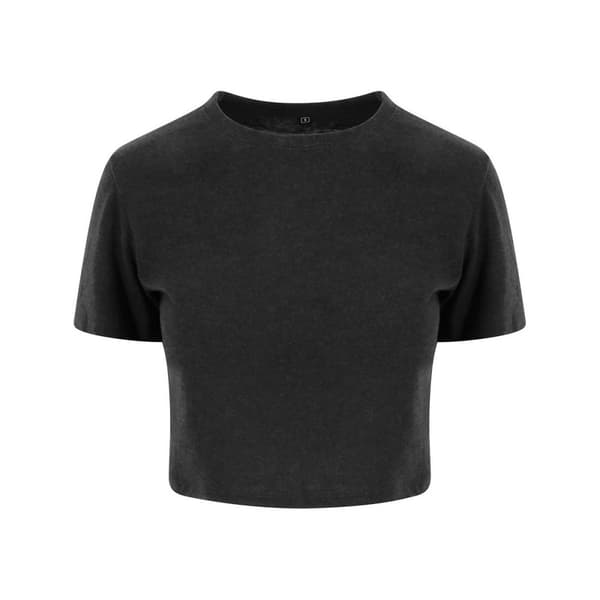 Awdis Dam/Tjej Triblend Crop T-Shirt