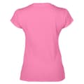 Miniatyrbillede 2 af 3: Gildan Womens/Ladies Soft Style V Neck T-Shirt