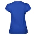Miniatyrbillede 2 af 3: Gildan Womens/Ladies Soft Style V Neck T-Shirt
