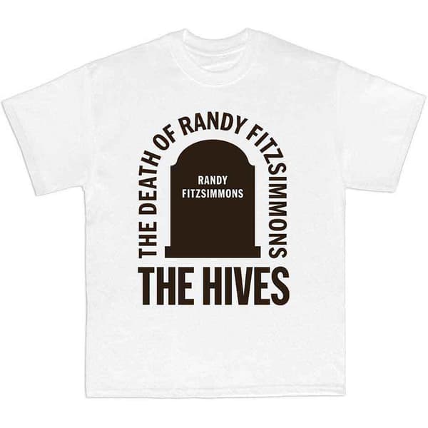 The Hives Unisex Adult Randy Gravestone T-Shirt