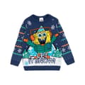 Miniatyrbilde 1 av 3: SpongeBob SquarePants Childrens/Kids Let It Snow Knitted Jumper