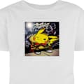 Miniatyrbillede 2 af 9: T-shirt til Børn | Klassisk Børne T-shirt Pikachu Hvid 9-11 År