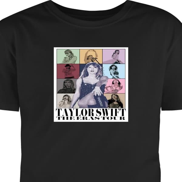 Vuxen-T-shirt | Bekväm T-shirt för Vuxna Taylor Swift