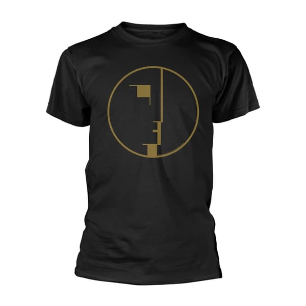 BAUHAUS - T-SHIRT, LOGO (GOLD) M