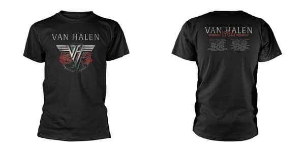 VAN HALEN - T-SHIRT, '84 TOUR L